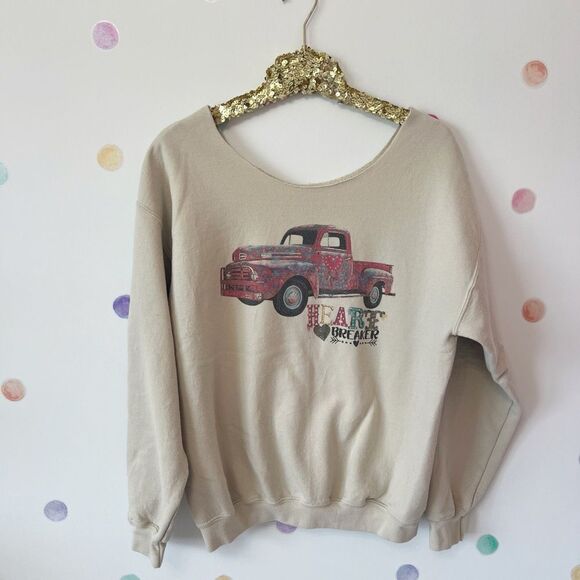 Vintage Truck Sweatshirt - Picture 1 of 3